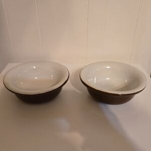 Vintage Hall China Set/2  Bowls